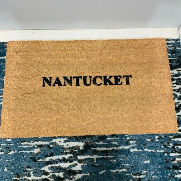 Nantucket Coconut Coir Door Mat. - Picture 1 of 3